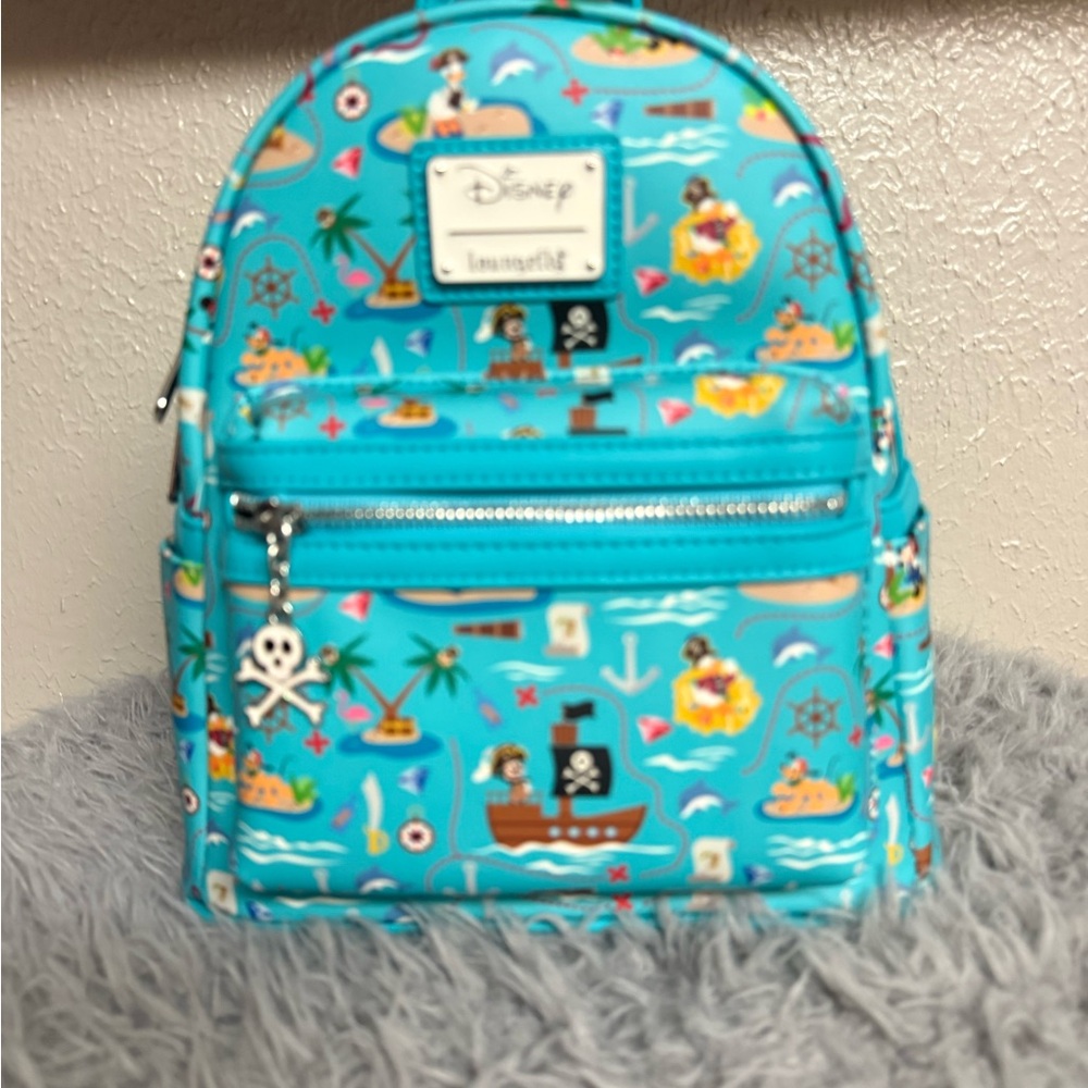 Loungefly Disney Mickey & Friends Pirate Mini Backpack Characters Pirates Bag